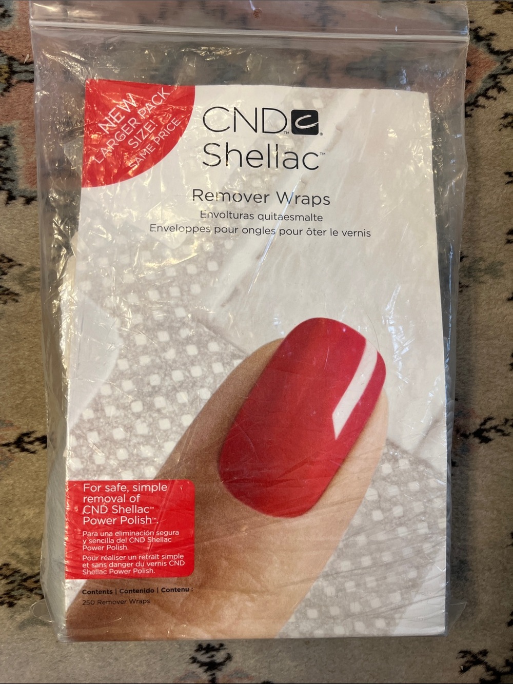 CND Remover Wraps